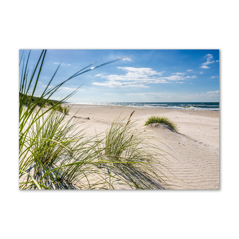 Mrzeżyno Beach - Wrapped Canvas Print