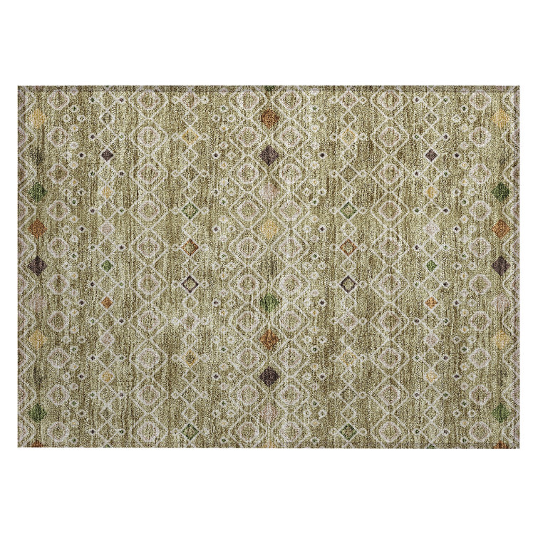 Aleighna Area Rug with Non-Slip Backing