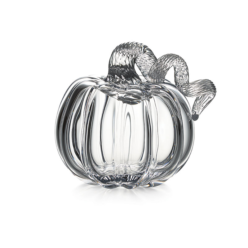Pumpkin with a Twist, 6" H x 6.25" W x 6.25" D