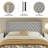 Tufted Wingback Headboard Queen Size-847401448-847401449