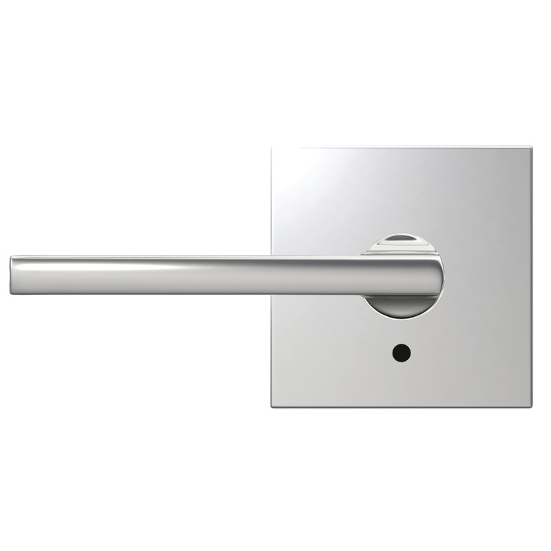 Custom Latitude Non-Turning Lever with Collins Trim, Bright Chrome