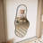 Irregular Unique Shaped Wall Mirror, Asymmetrical Mirrors, Cloud Mirror, Wavy Mirror, Morden Wavy Wall Mirror For Entryway Living Room Bedroom Bathroom-423954150-412730208