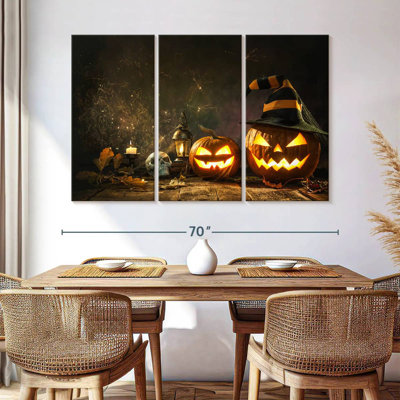 Citrouilles sculptées d'Halloween Lelend