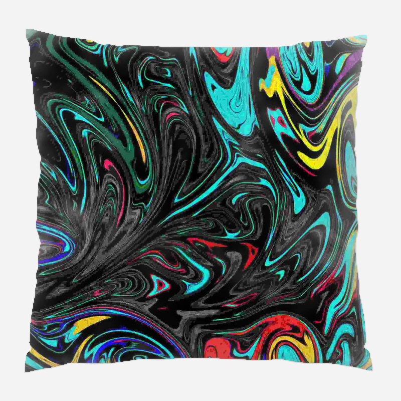 Coussin abstrait