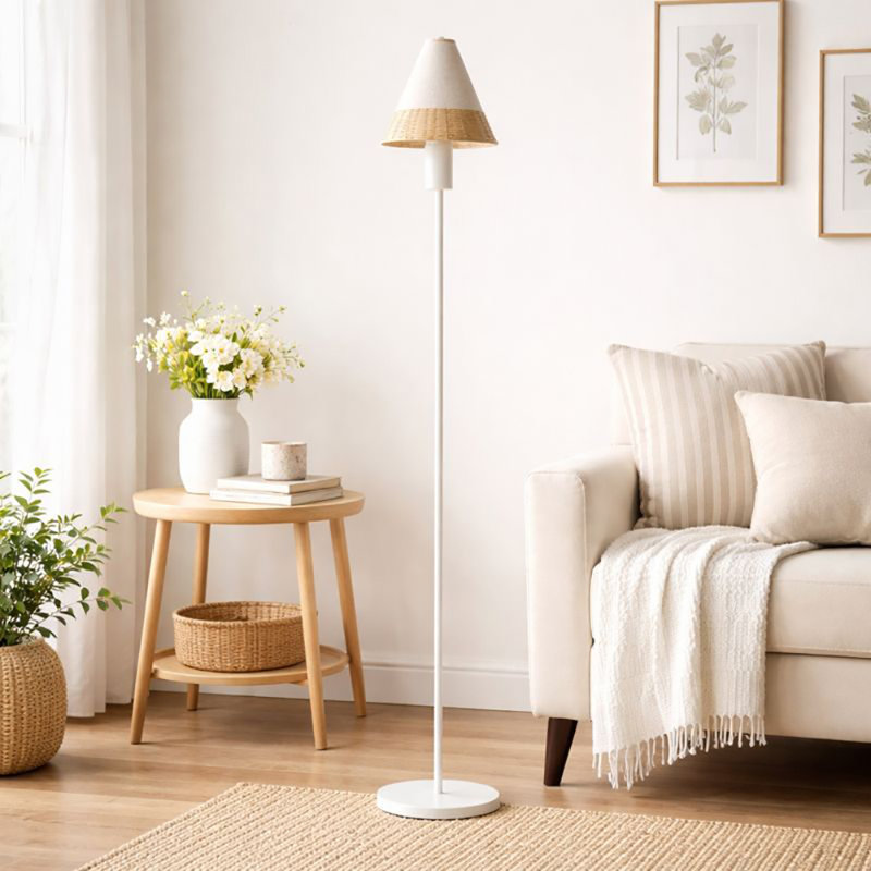 Lampe sur pied mince de 57,9 po Japon