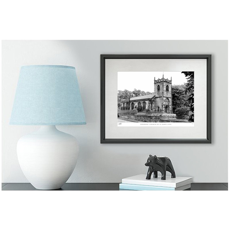 Didsbury, Church Of St James C1955 by Francis Frith - Single Picture Frame Print, 40cm H x 50cm W x 2.3cm D