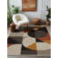 Tapis à motif géométrique en coton et polyester à imprimé numérique Gustin Collection-1518114274