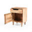 Table de chevet en bois naturel