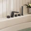 Robinet de baignoire romaine à 3 poignées à fixation sur le comptoir-62520453