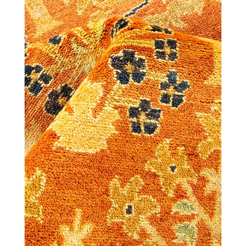 Virgel One-of-a-Kind 9' 0" X 12' 2" Hand Knotted Area Rug