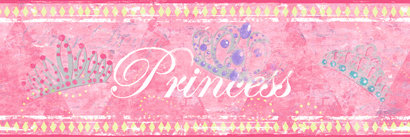 Bordure Candice Olson Kids Princess, Rose