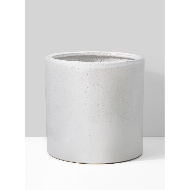 Jacksonville Ceramic Table Vase, 12" H x 9.5" W x 9.5" D