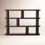 Luciana Solid Wood Geometric Bookcase-635689492