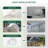10x10 FT Walk-In Polycarbonate Greenhouse With Ventilated Roof-112387364