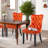 Tufted Velvet Wing Back Side Dining Chairs-747323165-747323154