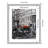 Callery Silver Wood Picture Frame with Mat-1382960090