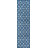 Vidar Tile Trellis High-Low Light Gray/Blue Indoor/Outdoor Rug-1145558838