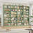 Beetner 84"H X 46"W Double Wide Standard Bookcase, 7-Tier Open Bookcase, 14-Cube Storage Shelf-1312635565-1338053993