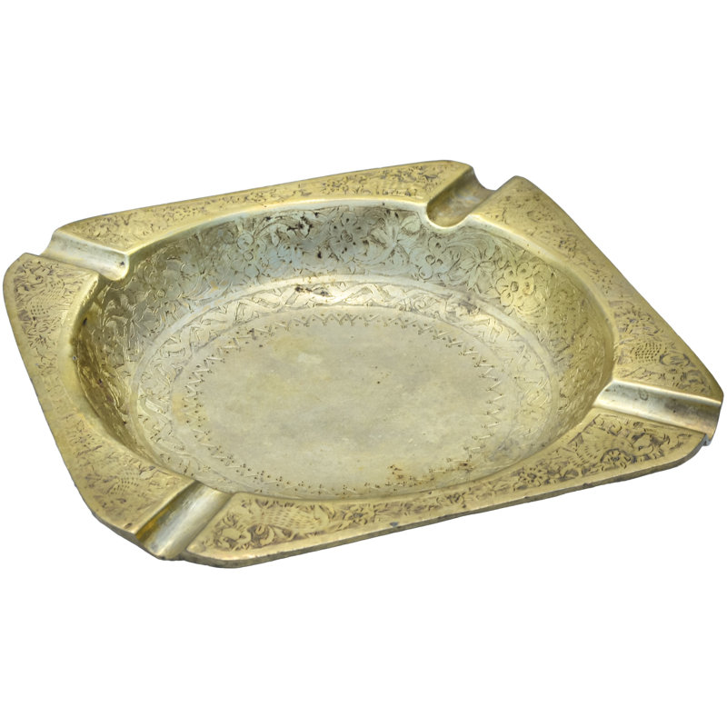 The Moroccan Room Brass Ashtray