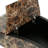Faux Travertine Modern Irregular Coffee Table