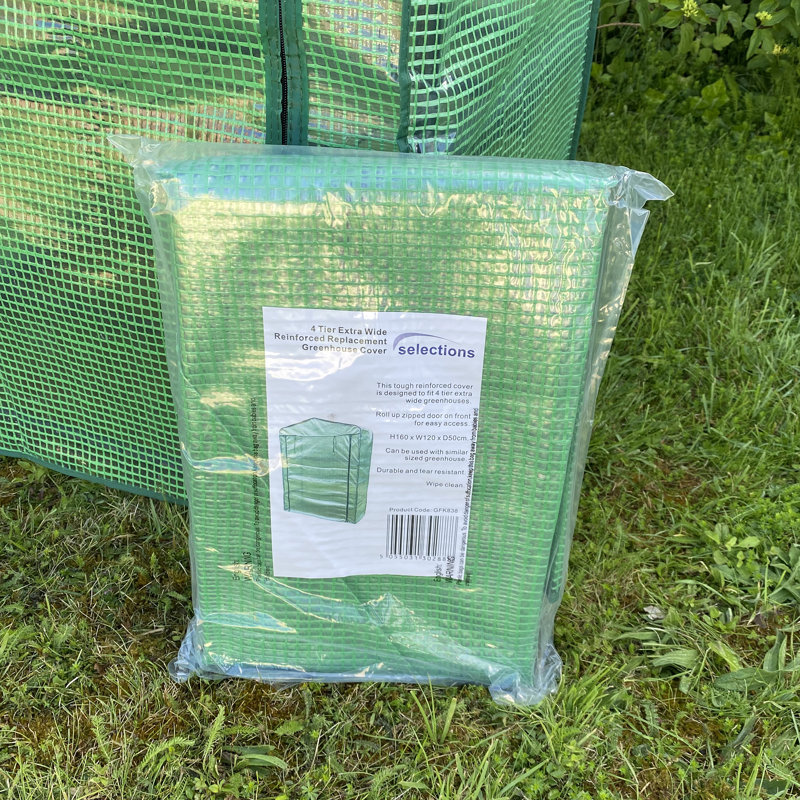 Charlynn 3 Tier Replacement Cover, 160"H x 120"W x 50"D