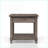 Rustic Gray Living Room Coffee Table with USB Charging Ports &amp; Storage Drawer, Space-Saving