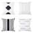 Black/White is out of stock selected