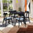 Square Wooden Dining Table for 4 Persons-359131834
