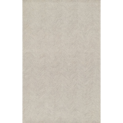 Wheaton Wool Chevron Area Rug in Taupe