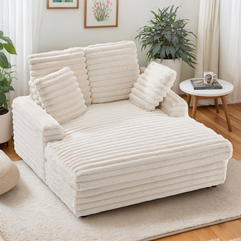 Canapé-lit pour 2 personnes Cloud Sleeper, Blanc