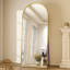 Aluminum Alloy Framed Full Length Mirror with Stand Large Wall Mirror-1888288185-1888288165