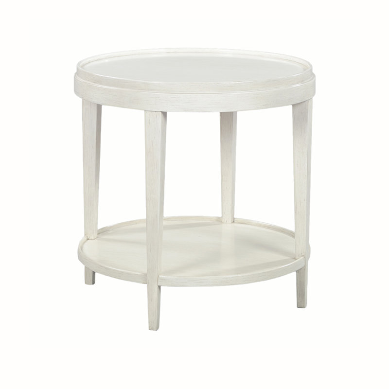 Liz Side Table - Round, Drift, 27" H x 27" W x 27" D
