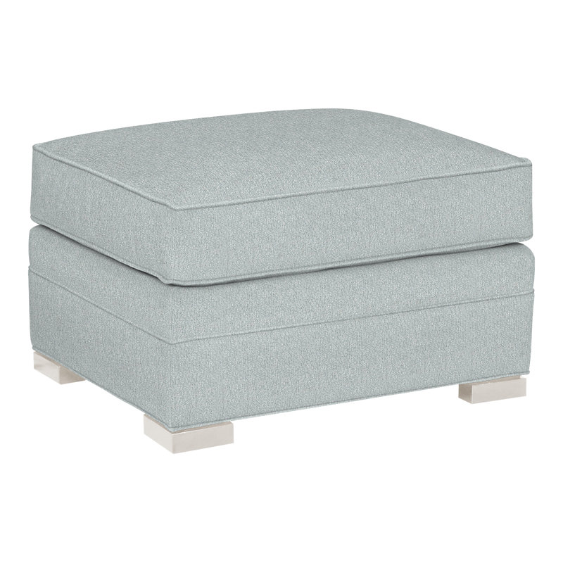 Davidson 28" Ottoman, Casa Blanca, Ian Haze