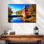Alvord Kingston Mill, automne pittoresque surplombant le lac-108875695