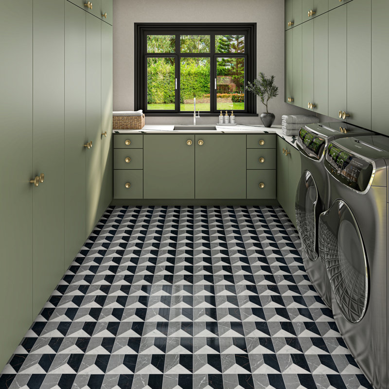 Carreau de sol en porcelaine 24 x 48 Sovran (2 pièces par carton) (15,32 pieds carrés par carton)