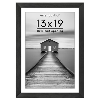  Wide Molding Picture Frame with Mat