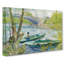 Fishing In Spring by Vincent Van Gogh - Wrapped Canvas Painting-61877039