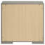 Table de chevet 2 tiroirs Pierce Grey-1413838947