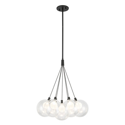 Bolla Steel LED Chandelier