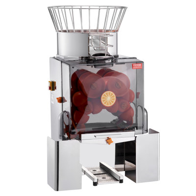 VEVOR Commercial Orange Juicer Machine 120W Automatic Feeding Juice Extractor
