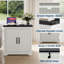 MDF Rectangle Accent Cabinet