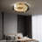 Crystal Dimmable Ceiling Lights 3 Modes LED Flush Mount Light with Remote Control