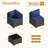 7-Piece 6-Person Symmetrical Outdoor Seating Group-1929714830-1926184377