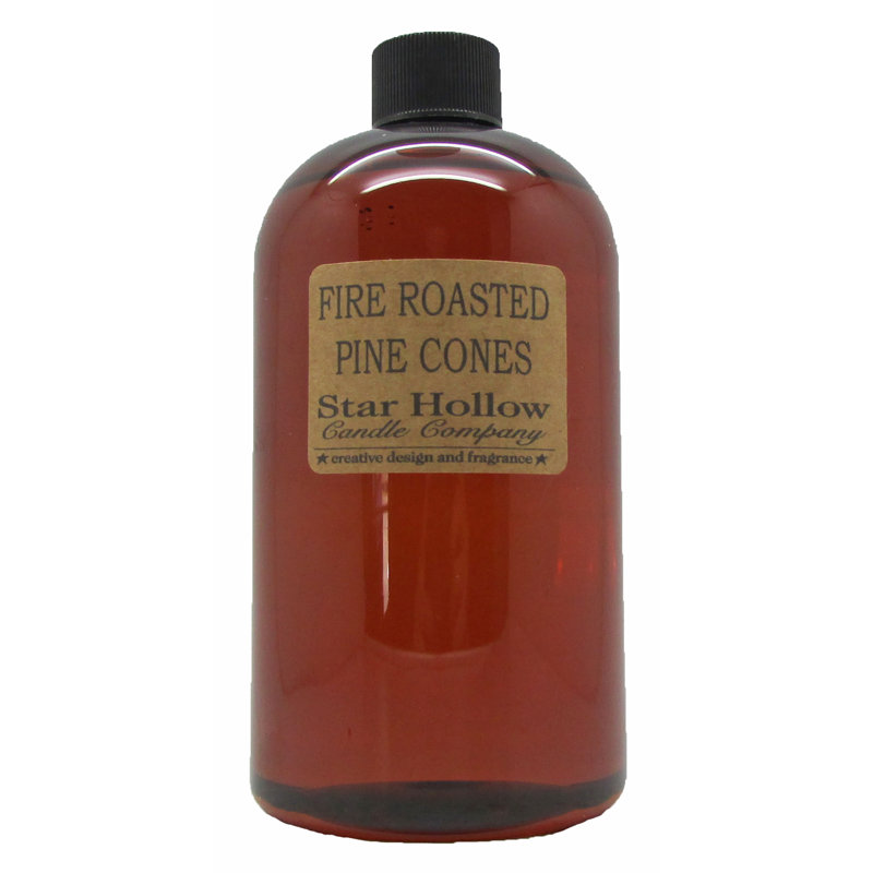 Huile de parfum 16 oz, Pommes de pin rôties au feu
