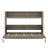 Twin XL Size Horizontal Murphy Bed With Desk, LED Light And USB Charging Station, Murphy Bed For Living Room, Guest Room