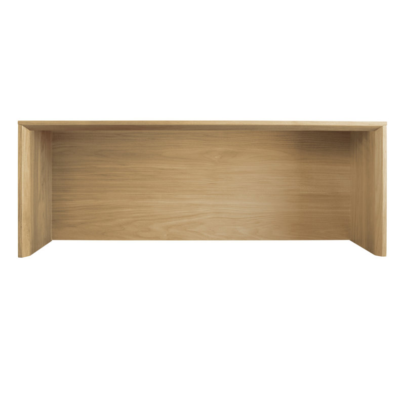 Wonder Wall Floating Desk, White Oak