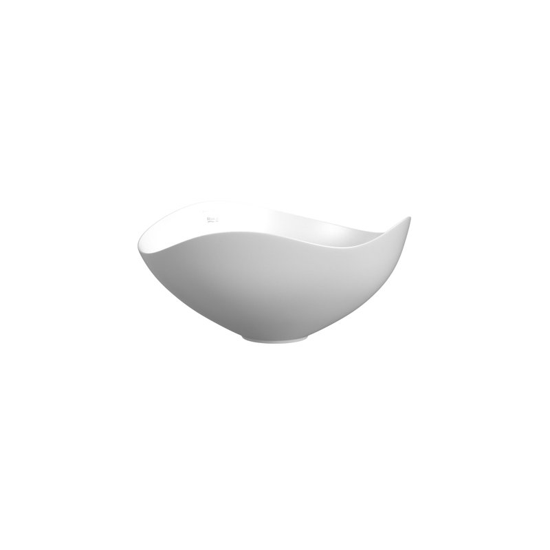 RUY OHTAKE VESSEL SINK,14.75", WHITE