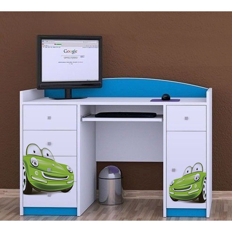 Thanos 125cm Computer Desk, Blue