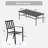 Pfarr Rectangle 8 - Person 82.6" Long Dining Set