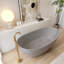 Baignoire de trempage autoportante 64,96 po-111987439